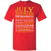 Limited Edition Born In July Shirts - Not Available In Stores G500 Gildan 5.3 oz. T-Shirt