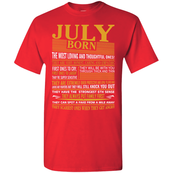 Limited Edition Born In July Shirts - Not Available In Stores G500 Gildan 5.3 oz. T-Shirt