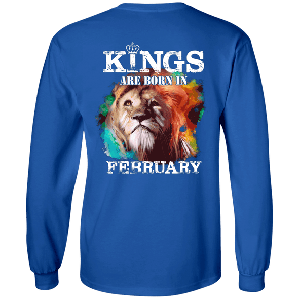 Limited Edition February Born Lion King Shirts & Hoodies