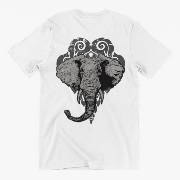 Unisex T-shirt With Elephant Print