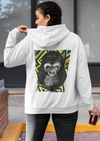 Unisex Gorilla Printed Hoodie