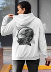 Unisex Skull Printed Hoodie