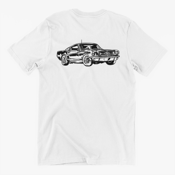 Mustang Car Printed Unisex T-shirt