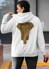 Golden Elephant Printed Unisex Hoodie