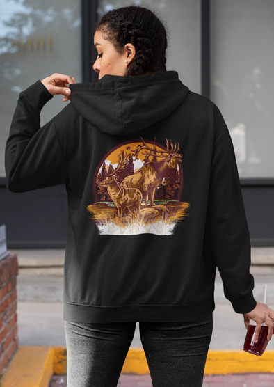 Hunting Printed Unisex Hoodie