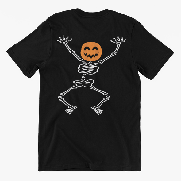 Unisex T-shirt With Funny Halloween Skeleton