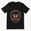 Unisex T-shirt With Burning Panther and Thunder
