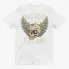 Skull Wings Black & White Unisex T-Shirt