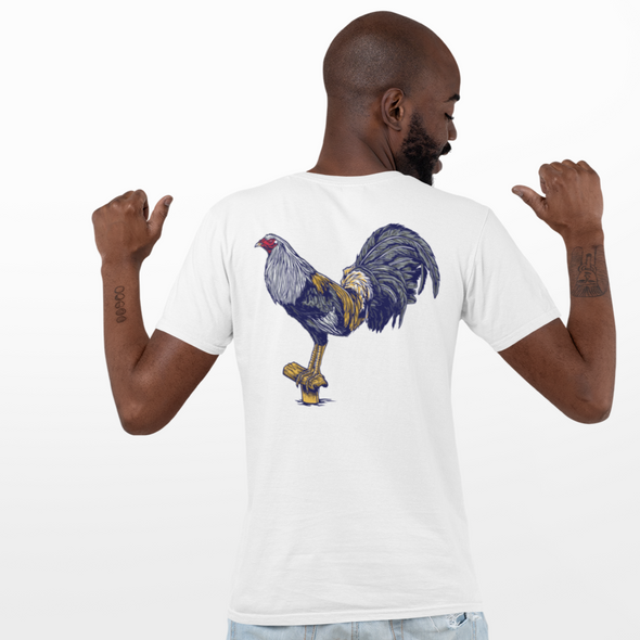 Unisex T-shirt With Gamefowl Print