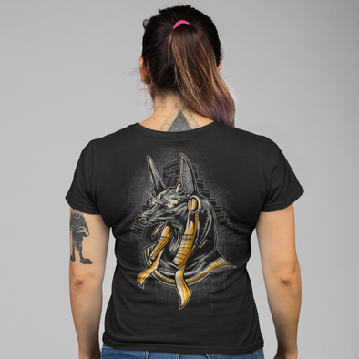 Unisex T-shirt With Anubis Print