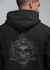 Caesar Skull Unisex Printed Hoodie