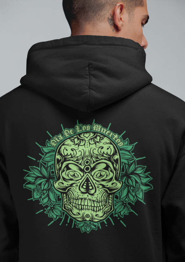 Unisex Día de Muertos Printed Hoodie