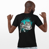 Unisex T-shirt With Cat And Dog Print