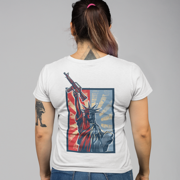 Unisex T-shirt With Liberty Print