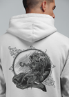 Unisex Skull Printed Hoodie