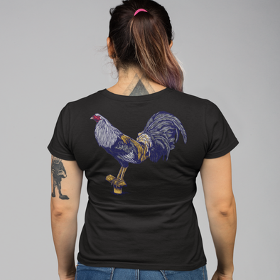 Unisex T-shirt With Gamefowl Print