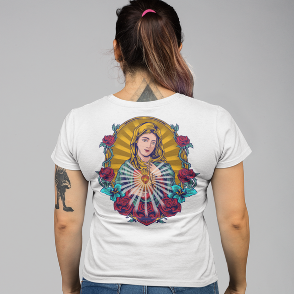 Unisex T-shirt With Guadalupe Print