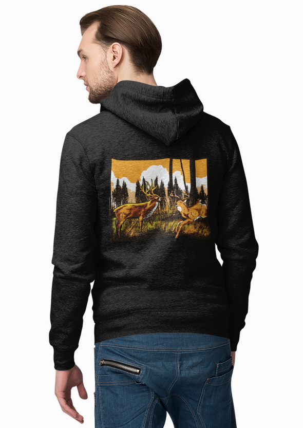 Unisex Hunting Printed Hoodie