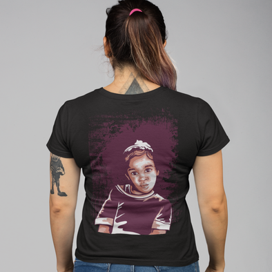 Unisex T-shirt With Frizzy Hair