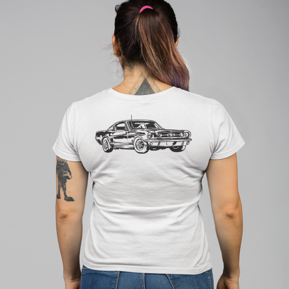 Mustang Car Printed Unisex T-shirt