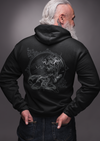 Unisex Skull Printed Hoodie