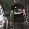 Unisex T-shirt With Deer Vintage Print