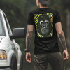 Unisex T-shirt With Gorilla Print