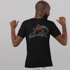 Unisex T-shirt With Bird Skull Print