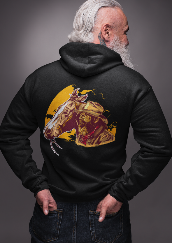 Unisex Horse Printed Hoodie