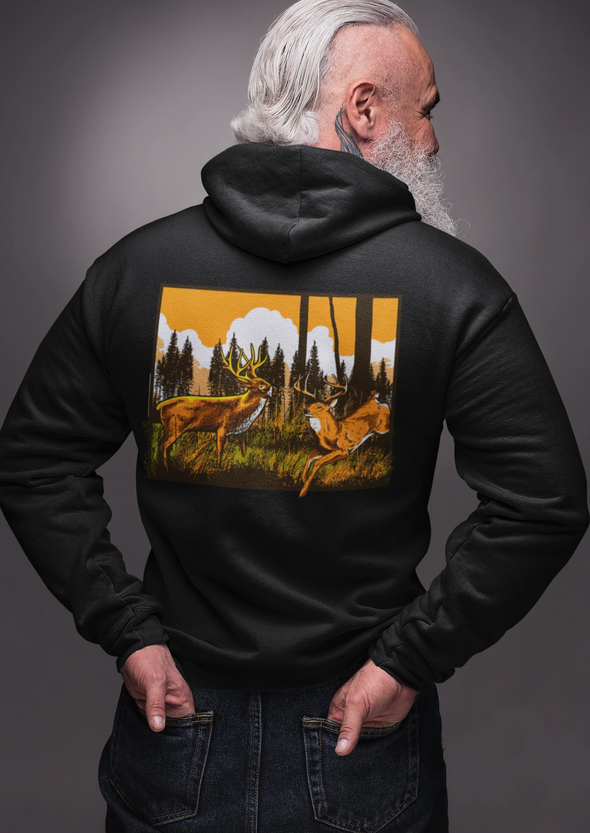 Unisex Hunting Printed Hoodie