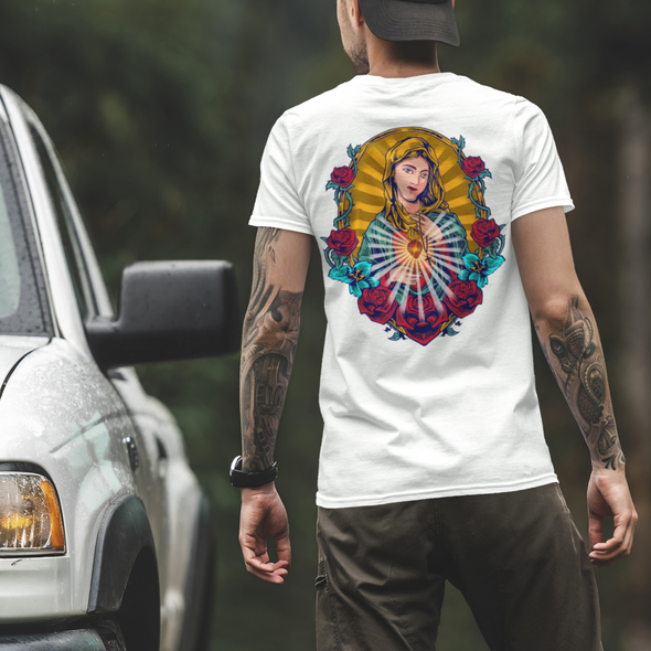 Unisex T-shirt With Guadalupe Print