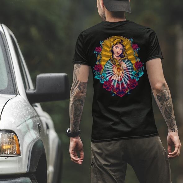 Unisex T-shirt With Guadalupe Print