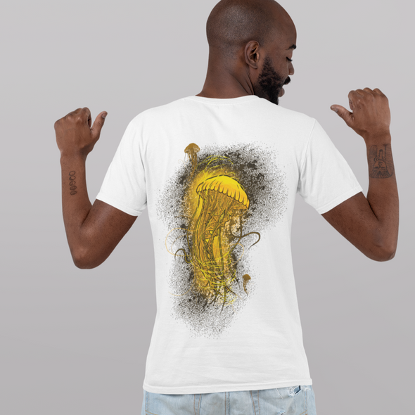 Unisex T-shirt With Jellyfish Print