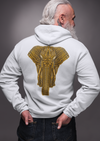 Golden Elephant Printed Unisex Hoodie