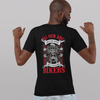 Unisex T-shirt With All Men Are Bikers Print