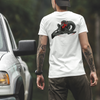 Unisex T-shirt With Bird Skull Print