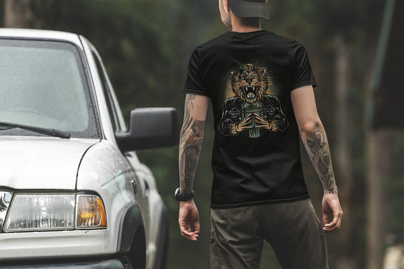 Lion Claws Printed Unisex T-shirt