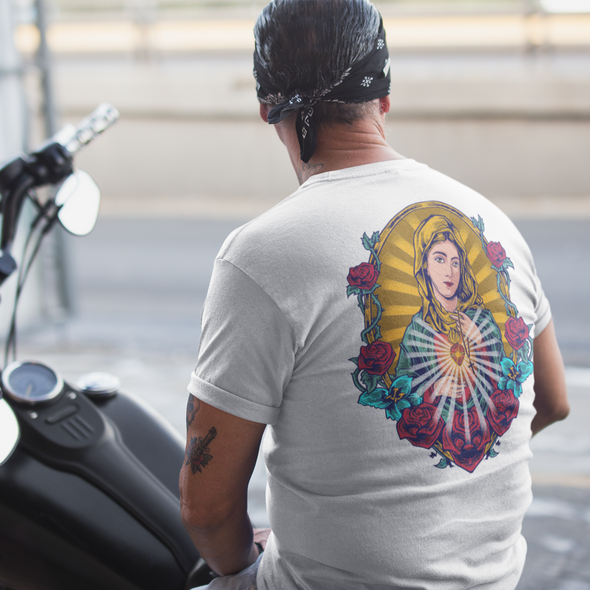 Unisex T-shirt With Guadalupe Print