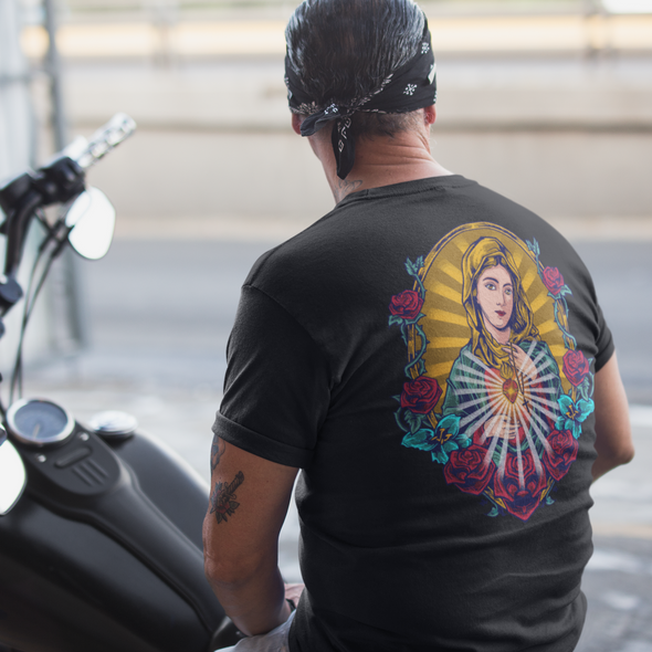 Unisex T-shirt With Guadalupe Print