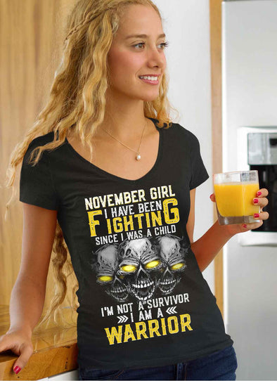 New Edition **November Girl Is A Warrior** Shirts & Hoodies