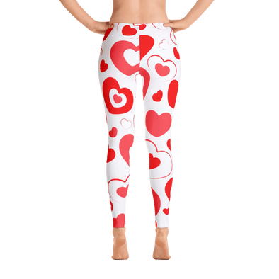 Limited Edition Heart Printed Leggings