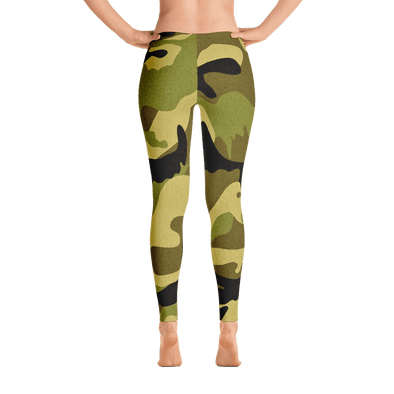 Limited Edition Forest Camouflage Printed Leggings