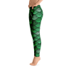 Limited Edition Sea Green Fish Scale Printed Leggings