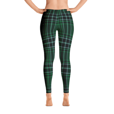 Limited Edition Green Check Print Leggings