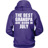 Limited Edition ***Best Grandpa Born In July*** Shirts & Hoodies