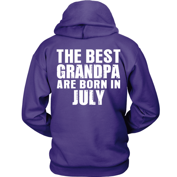 Limited Edition ***Best Grandpa Born In July*** Shirts & Hoodies