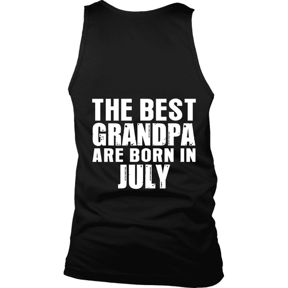 Limited Edition ***Best Grandpa Born In July*** Shirts & Hoodies