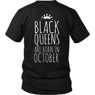 Limited Edition ***Black Queen Born In October*** Shirts & Hoodies