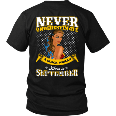 Limited Edition ***September Black Women*** Shirts & Hoodies