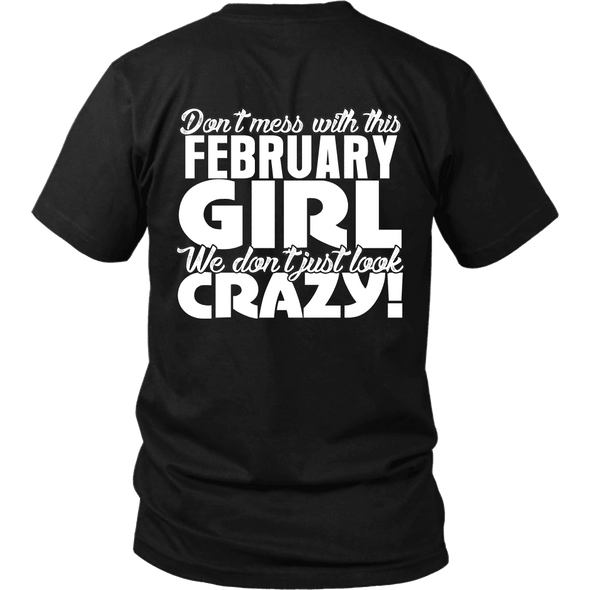 Limited Edition ***February Crazy Girl*** Shirts & Hoodies